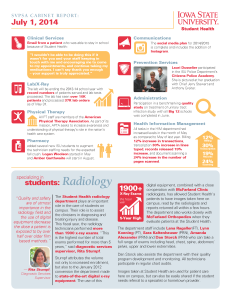 7.1.14 Student Health Cabinet Report